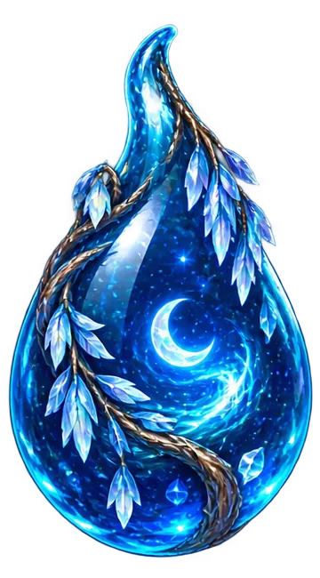 Azure Infused Resin